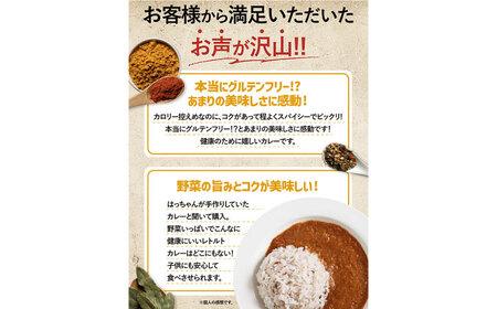 グルテンフリー たっぷり野菜カレー 甘口 5食セット ＜株式会社 愛しとーと ＞ 那珂川市[GBA032]