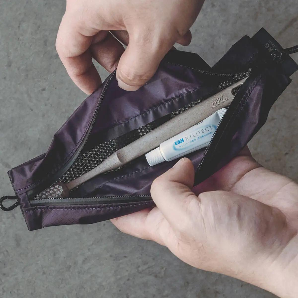 FS MESH POUCH CRN Sサイズ メッシュポーチ 1点 (グレー) 2026年12月上旬発送 収納 袋 アウトドア キャンプ [A-80145_01]