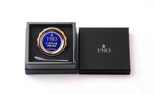 【お中元ギフト】宮崎キャビア MIYAZAKI CAVIAR 1983  20g 国産「ジャパンキャビア」＜25-15a＞ お中元ギフト