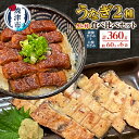 【ふるさと納税】 うなぎ 蒲焼き 白焼き セット 国産 冷凍 焼津 約60g×計6袋 蒲焼きざみ 白焼きざみ 山椒・タレ付き 小分け a14-056