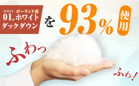 【色を選べる】筑後七国羽毛ふとん シングル 羽毛1.2kg 広川町 / ヒラモリ株式会社[AFAO024]