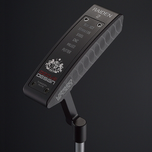 ゴルフクラブ JET Black RAIDEN2(クランク)／RAIDEN2.5(スラント) PUTTER BKスチールシャフト装着モデル ゴルフ DOCUS クラブ パター _EO66