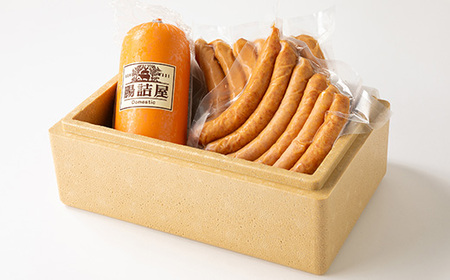 腸詰屋　太物ソーセージ＆細物ソーセージ2種セット(冷蔵)_肉 ソーセージ・ウインナー 豚肉 _【配送不可地域：離島】【1251601】