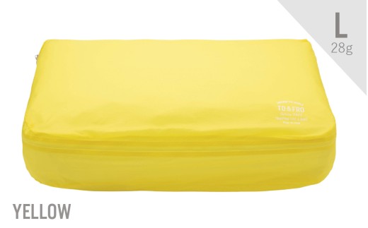【TO&FRO】軽すぎるポーチ ORGANIZER AIR【Lサイズ・イエロー】
