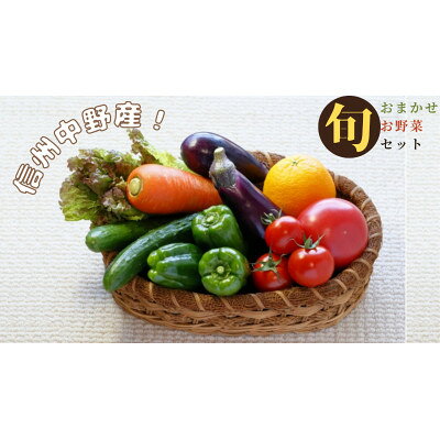 【ふるさと納税】信州中野の 旬の新鮮野菜セット【野菜詰め合わせ】2kg以内【配送不可地域：離島】【1644930】