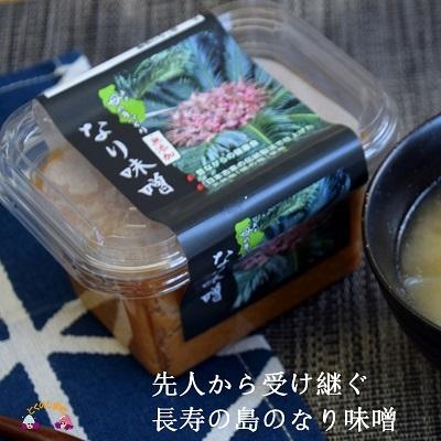 ふるさと納税 徳之島町 〜徳之島産ソテツの実を使用〜昔ながらのなり味噌(無添加) |  | 01