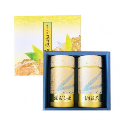 ふるさと納税 島田市 深むし茶・川根銘茶　(150g×2本セット)