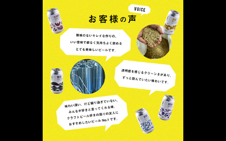 【定期便】Brasserie Knotのレギュラービール4本+東北海道限定ビール2本セット 6回