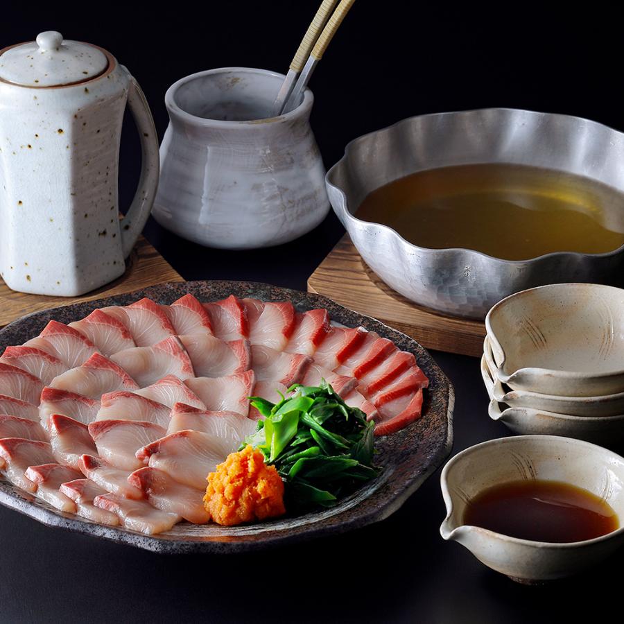 ＜下鴨茶寮＞料亭のぶりしゃぶ鍋(４人前)