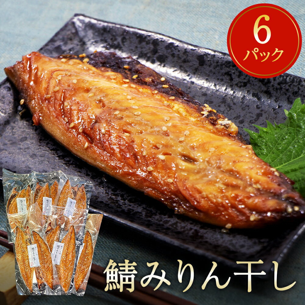 【ふるさと納税】 鯖 みりん干し 12枚（2枚×6） 冷凍 小分け 個包装 おかず 魚 焼き魚 焼魚 干物 宮城県 石巻市 さば サバ おつまみ 惣菜 和風惣菜 さかな 魚介類 魚介 焼くだけ 簡単調理 漬魚 みりん漬け 漬け魚 味醂干し ノルウェー産 宮城 石巻