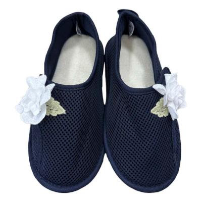 ふるさと納税 釧路市 室内シューズ ネイビー(前閉じ) Lサイズ 入院用 介護用 靴 母の日 ギフト F4F-8163 |  | 01