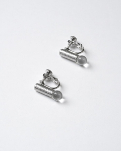 HARIO イヤリング セン HANS-SN-E-NF｜耐熱 ガラス アクセサリー ハリオ 職人 繊細 フォーマル カジュアル きれいめ おしゃれ 20代 30代 40代 贈答 プレゼント ギフト 贈