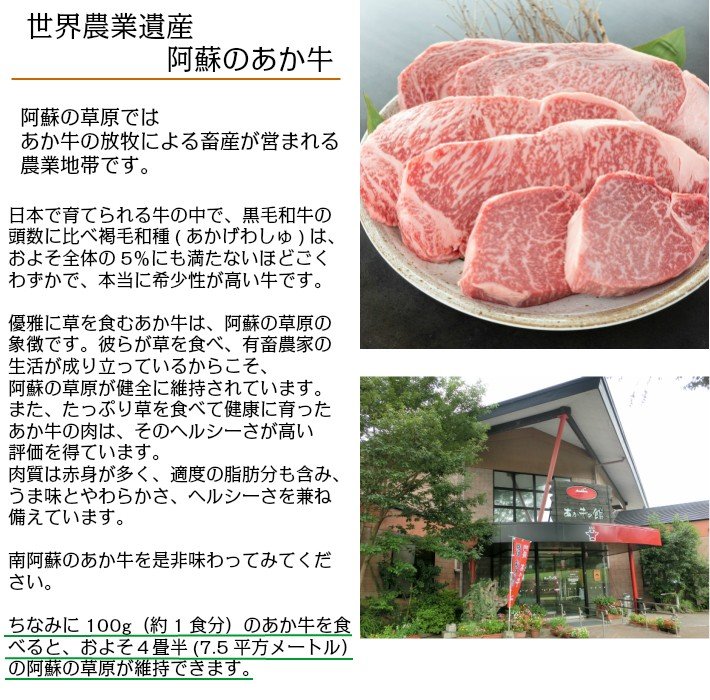 「あか牛の館」のくまもとあか牛小間切れ・ミンチ・角切り煮込み用セット950ｇ