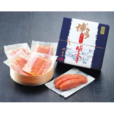 ふるさと納税 伊万里市 一本物!高級!樽入り無着色辛子明太子400g(伊万里市) |  | 01