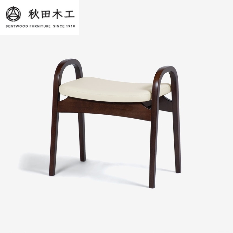 【秋田木工】スツール「No.202-H」【軽やかな立ち上がりをサポート】【秋田木工】[Q7401]