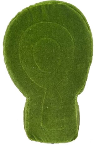 【ふるさと納税】山口・柳井茶臼山(やないちゃうすやま)古墳クッション Lサイズ 山口 柳井茶臼山 宇宙椅子 古墳クッション 奈良県 奈良市 なら