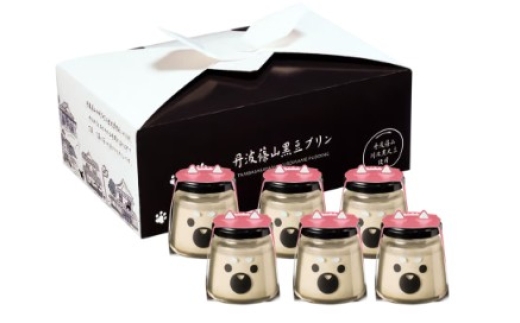 【農家のご当地プリン！】丹波篠山黒豆プリン あずきちゃん（小豆）12個　川北黒大豆 兵庫県 丹波篠山市産 黒豆 お菓子 スイーツ デザート