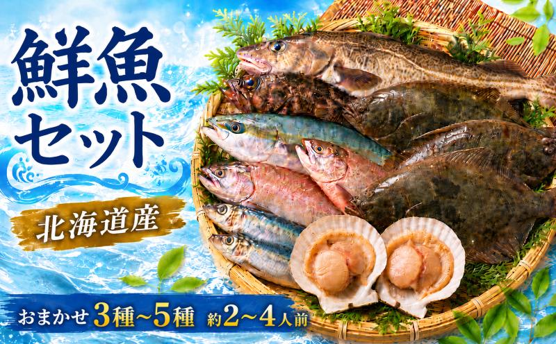 
                  北海道産 天然 鮮魚 選べる 容量 おまかせ 3種～5種 セット 詰め合わせ 約2~4人前 冷凍 下処理 済 切り身 国産 タラ ソイ ニシン カレイ サクラマス サケ ホタテ 新鮮 鮮魚ボックス 鮮魚セット 煮付け 食べ比べ 海鮮 下処理済み パック 包装 お手軽 手軽 お試し 魚 お魚 詰め合わせセット 魚詰め合わせ 冷凍魚 魚介類冷凍 魚介類 魚貝類 1万円 10000円 北海道 標津町
                