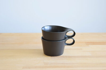 【miyama.】メタフィス　スタマグ　ペアミニマグ(150cc)黒マット【1401584】