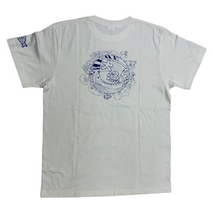 地域限定オリジナルデザインTシャツ（バニラホワイト・綿素材）男女兼用サイズ 【R01018】