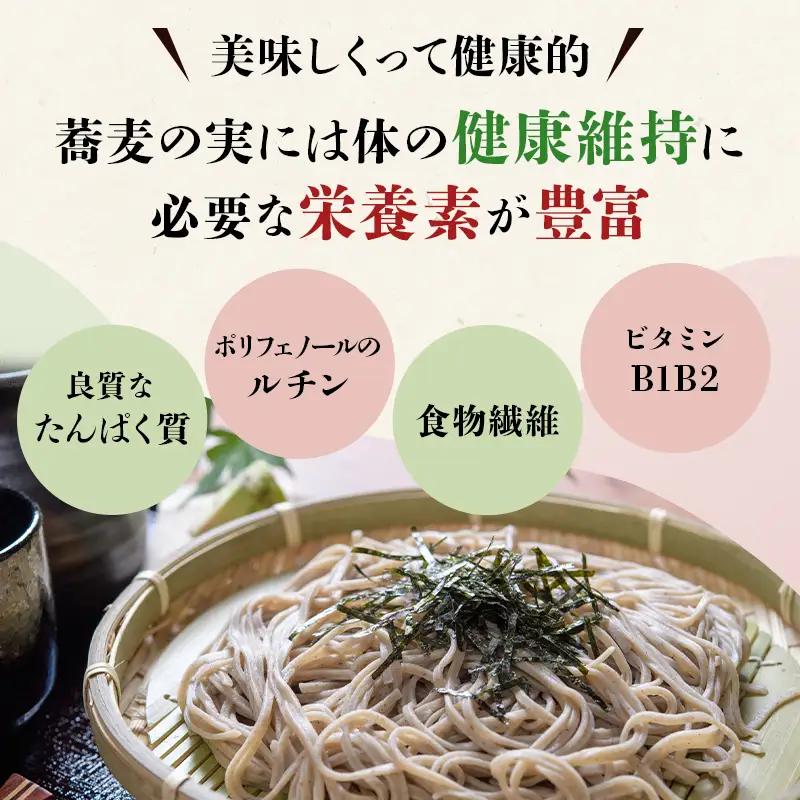 信州そば 半生麺 12人前 (そばつゆ付き) 信州そば