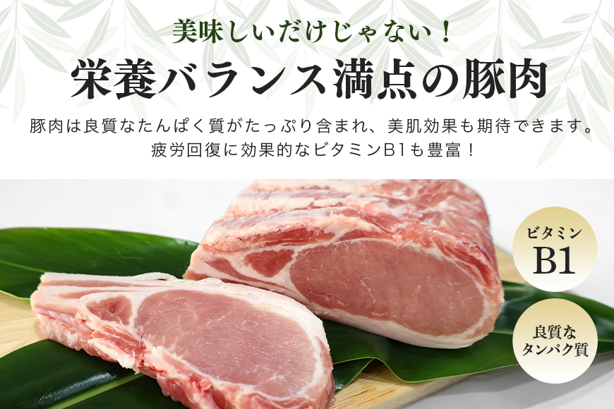 ブランド豚「ばんぶぅ」小分け　モモスライス　2.0kg(500g×4パック） 42-BE