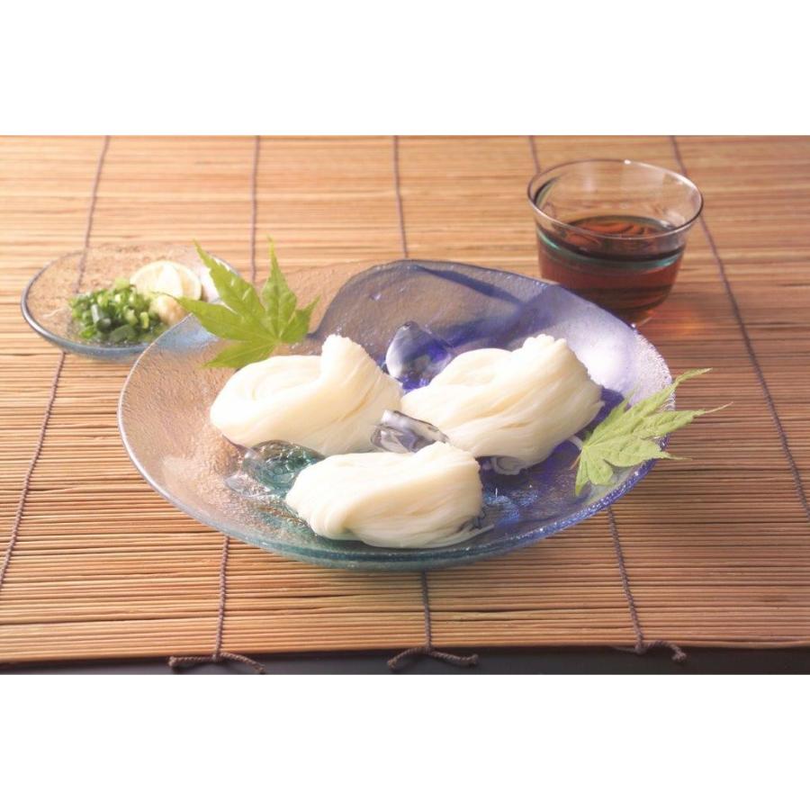 ＜延寿庵＞稲庭手延うどん・そうめん詰合せ/木箱 ISU-30F×2箱