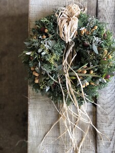 クリスマスリース クリスマス リース 先行予約 赤 なし 花 発送ドライフラワー ドライリース フレッシュリース インテリア プレゼント ギフト クリスマスプレゼント クリスマスギフト おしゃれ 壁飾り くりすます Christmas kurisumasu 人気 ヘリアントスガーデン 1個 30cm 神奈川 湘南 藤沢
