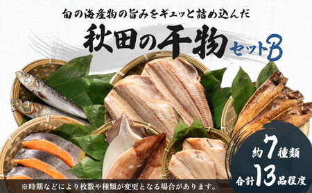 干物セット 13品程度(7種くらい) 干物