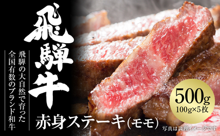 飛騨牛 赤身ステーキ 500g 黒毛和牛 和牛 飛騨高山ミート [MZ027]