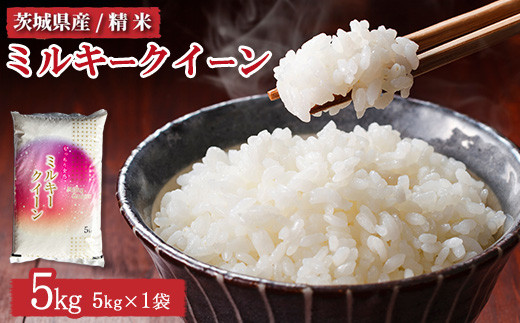 【先行予約】令和8年産 茨城県産 ミルキークイーン 精米5kg ※2026年10月～発送
