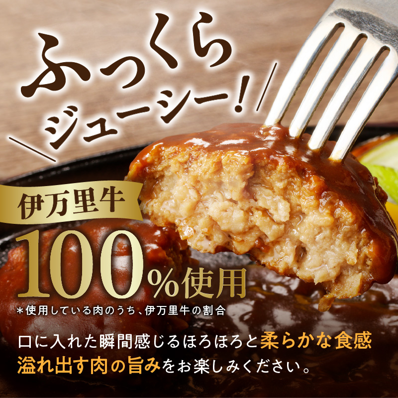 【伊万里牛100%使用】伊万里牛デミハンバーグ（150g×20個）個包装 183-J1240