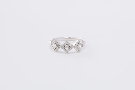 【プラチナ】 0.39ct ダイヤモンドリング/No.124