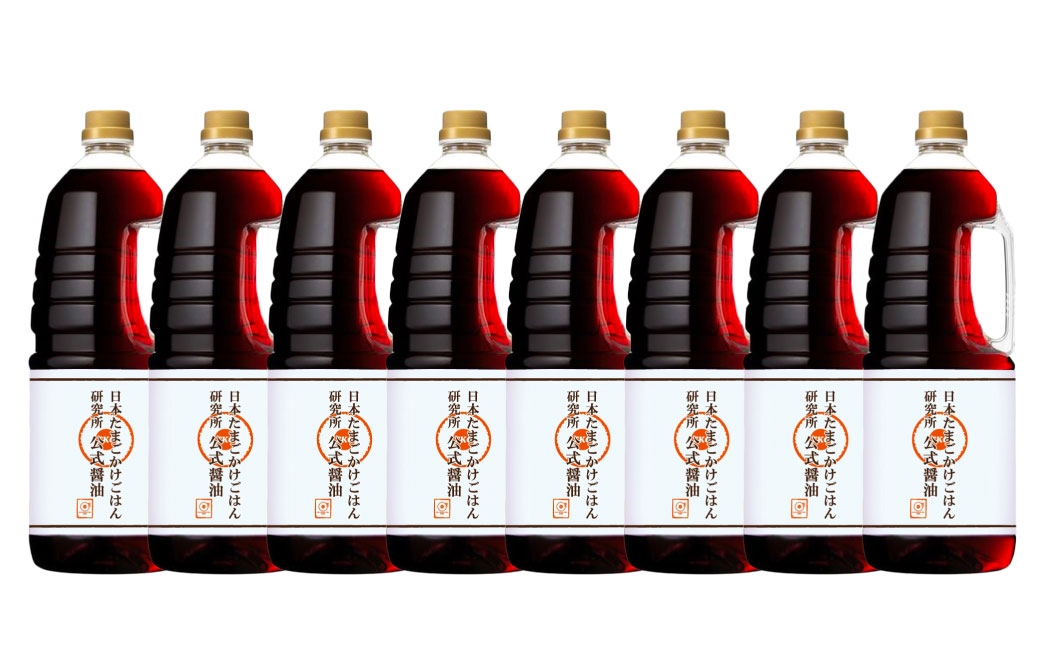 日本たまごかけごはん研究所公式醤油 業務用 1800ml×8本 計14.4L
