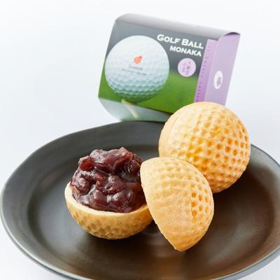 ふるさと納税 茨木市 ゴルフボールもなか　6ヶ入り　ゴルフコンペの景品やゴルフ好きな方へのご贈答にもオススメです。 |  | 03