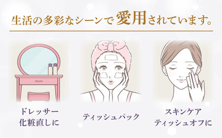 【全3回定期便(2ヵ月に1回)】K03 クレシアギフト カシミヤ スコッティ 10箱 ティッシュ ペーパー【日本製紙クレシア株式会社】開成町 ティッシュ ティッシュペーパー まとめ買い ボックスティッ