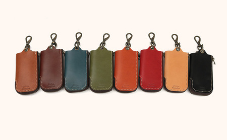 Native Creation 本革キーケース NC3779 全8色 栃木レザー【納期1～3カ月】 ファッション小物  RED