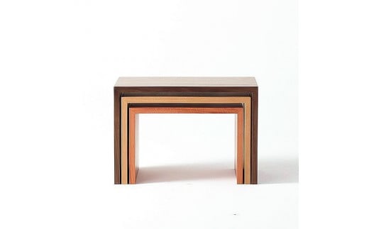 
            KASANE TABLE-mix　75×45×50　WAプラス　大川市
          