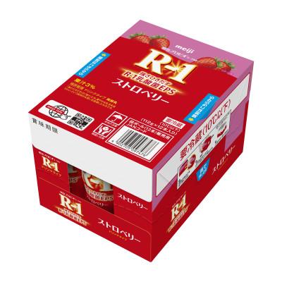 ふるさと納税 稲沢市 明治 R-1 ドリンクタイプ ストロベリー 24本 プロビオ ヨーグルト |  | 01