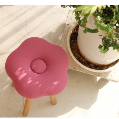 ふるさと納税 大川市 monaca stool:momo【ピンク/栴檀/高さ30cm】 |  | 01