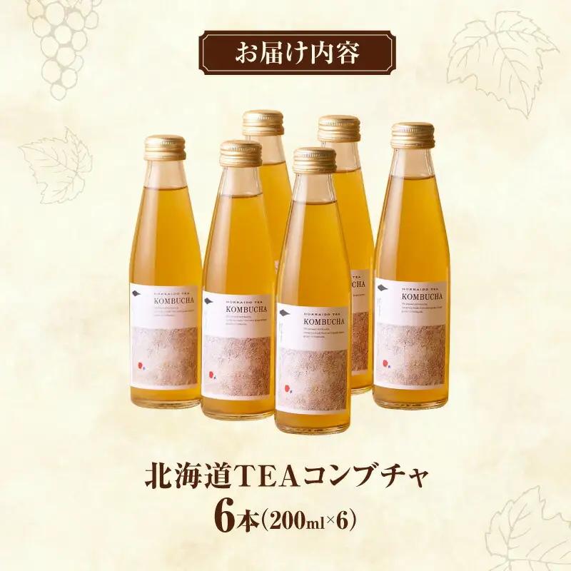 北海道TEAコンブチャ ブドウリーフ発酵 炭酸ドリンク 健康志向 甘さ控えめ_Y037-0348