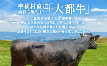 【鹿児島県産 黒毛和牛】 切り落とし 400g 【数量限定】大都牛 ブランド牛 牛 うし 牛肉 ビーフ 奄美大島 宇検村 経産牛
