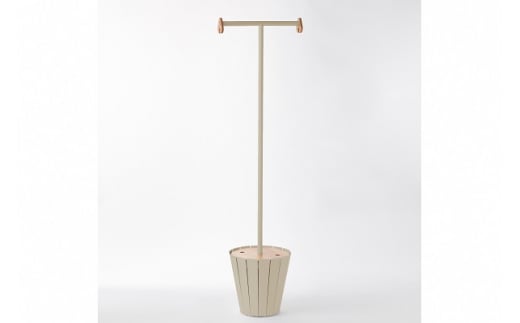 【asuri.｜abekin】ハンガーラック ベージュ (POTTO) FC169004