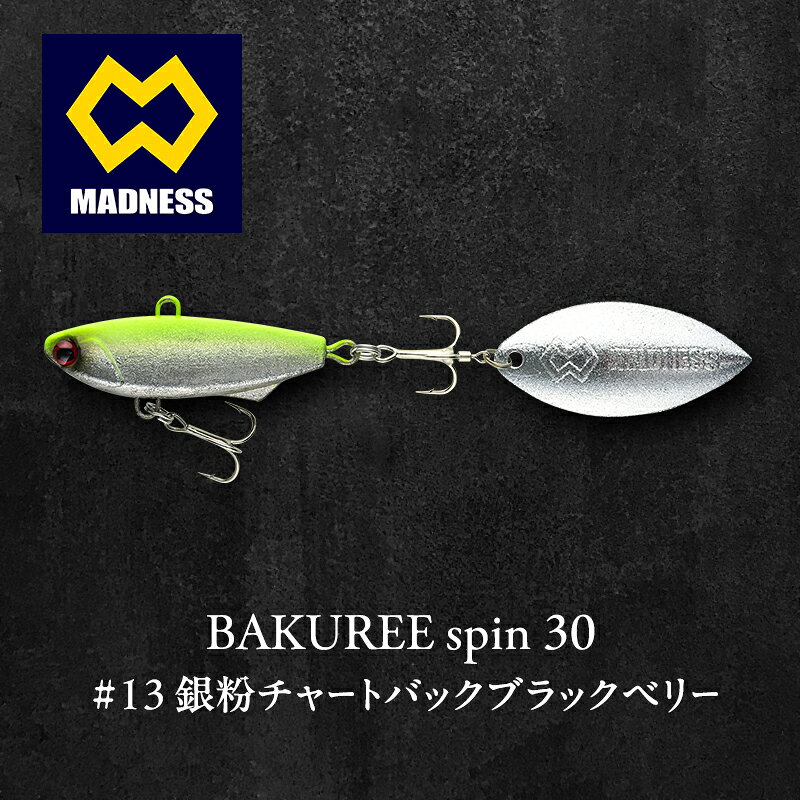 【ふるさと納税】BAKUREE spin 30 #13 銀粉チャートバックブラックベリー