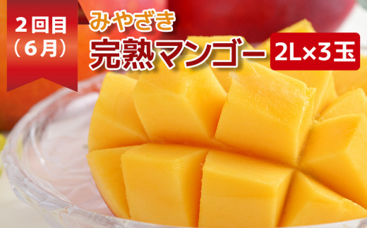 【3回定期便】みやざき完熟マンゴー(ご家庭用)&宮崎県産豚肉ロース&バラ肉【先行予約】<4-14>