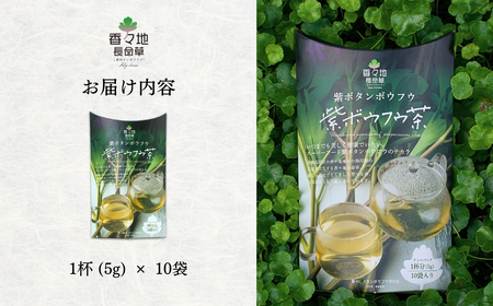 香々地長命草紫ボウフウ茶（5g×10袋入）| 香々地ベジファーム　豊後高田市