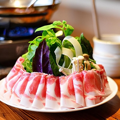 【熨斗付き】今帰仁アグーしゃぶしゃぶ2種食べ比べセット 500g(ももロース・バラ 各250g)【配送不可地域：離島】