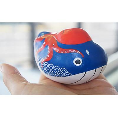 ふるさと納税 土庄町 張り子　たこくじら