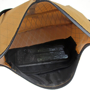 R250 サコッシュ3 ファスナー付き  アーガイルリップストップ  カラー:コヨーテ