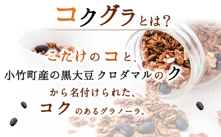 コクグラ(リッチ) S＆SSセット 《30日以内に出荷予定(土日祝除く)》福岡県   Yu-3 グラノーラ 黒大豆 クロダマル